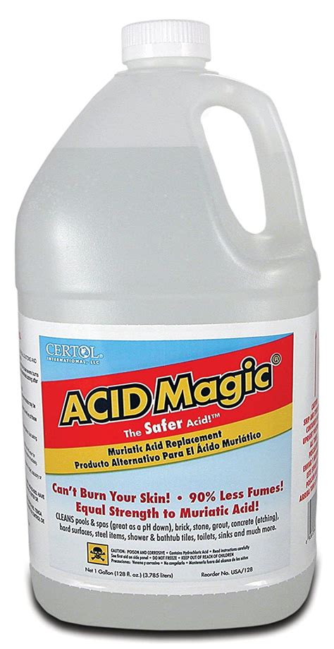 Acid Magic Muriatic Acid: The Easiest Way to Unclog Drains